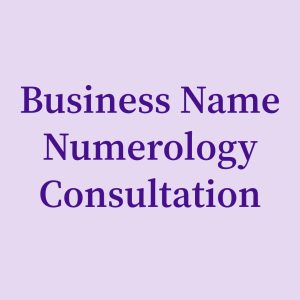 business name numerology consultation