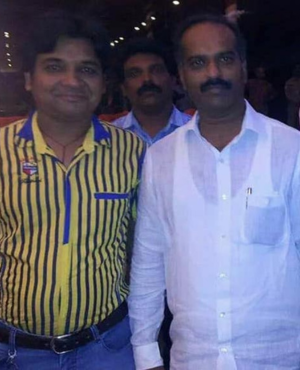 Dr.Ravindra Jain with P.C. Mohan