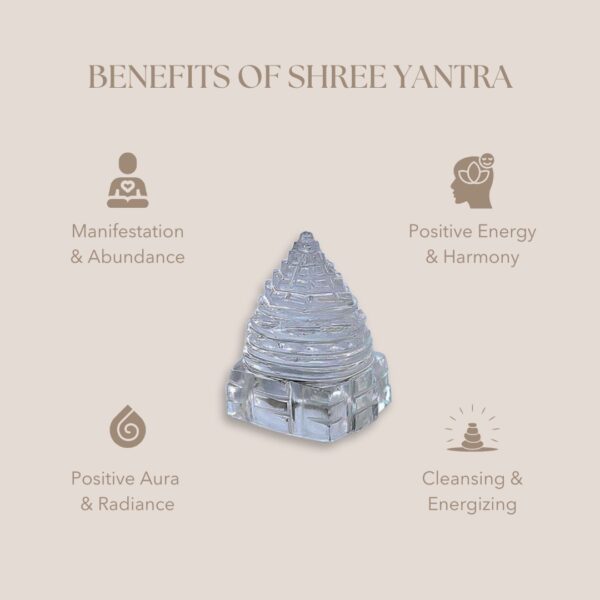 Original Crystal Shree Yantra