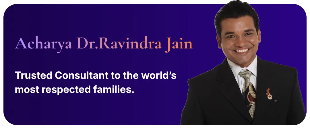 Acharya Dr.Ravindra Jain - Trusted Consultant